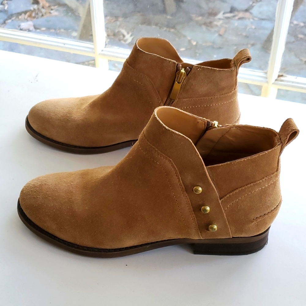 Franco Sarto Kelton Gold Studded Bootie